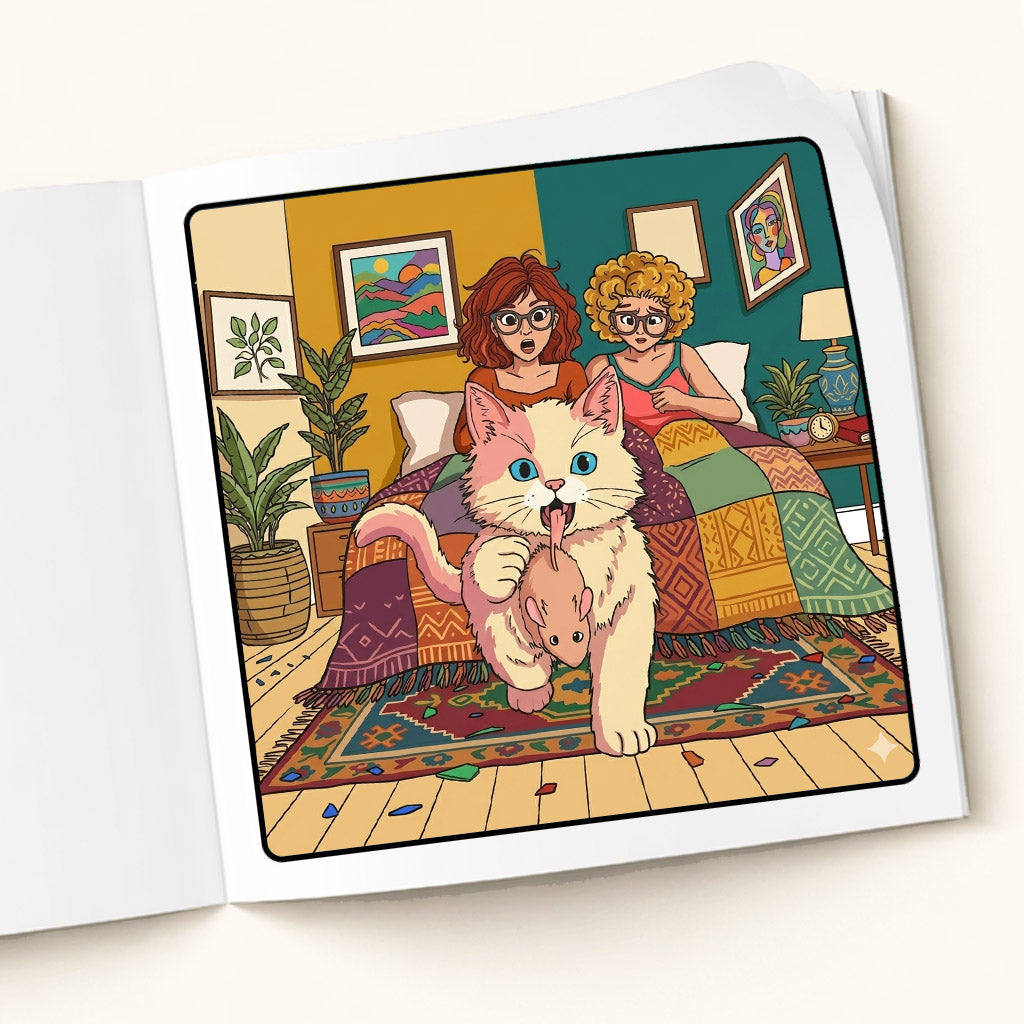 Love, Cats & Colors - A Cat Coloring Book