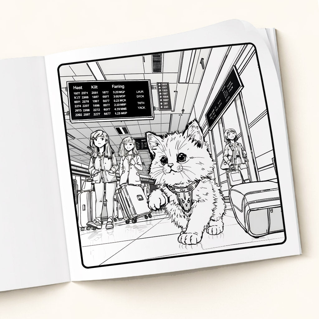 Love, Cats & Colors - A Cat Coloring Book