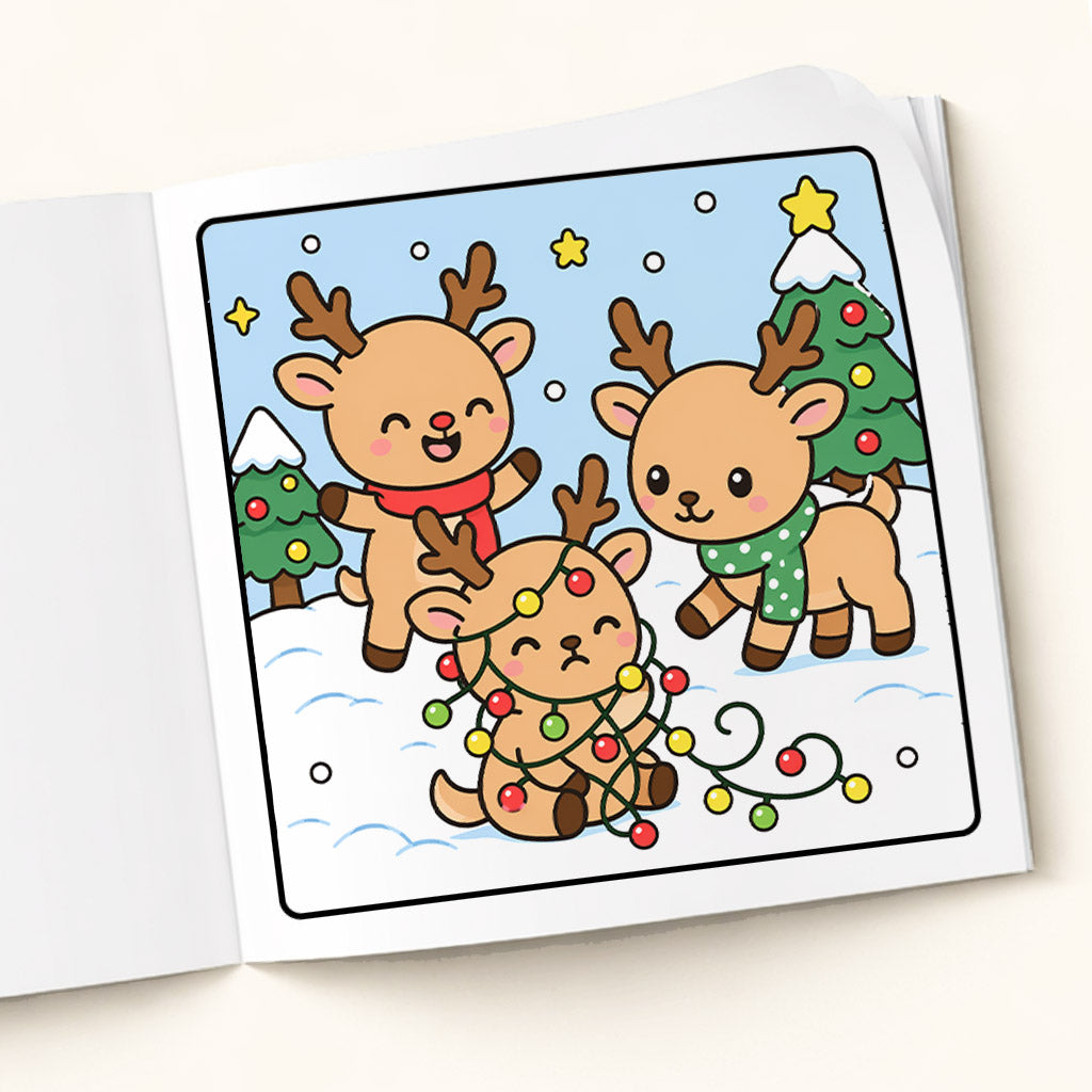 Cacao & Lights – Holiday coloring Book: A Cozy Winter Coloring Book of Lights, Cacao, Soft Nostalgia, and Peaceful Holiday Moments